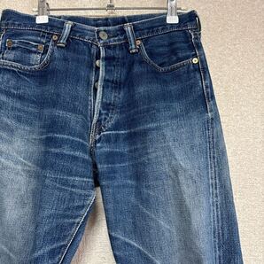 希少 【鬼髭 ハチノス】 FULLCOUNT フルカウント 赤耳 セルビッジ ストレートデニム DENIM 1106 W29 L34 メンズMサイズ相当