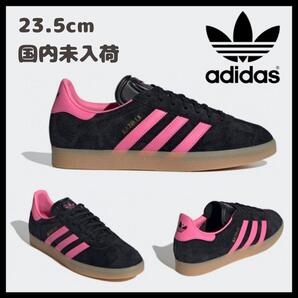韓国限定 adidas★Gazelle アディダス ガゼル ブラックピンク 23.5cm