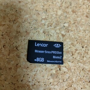 【動作確認済】Lexar 8GB Memory Stick PRO Duo Magic Gate MARK2 メモリースティック PSP 86