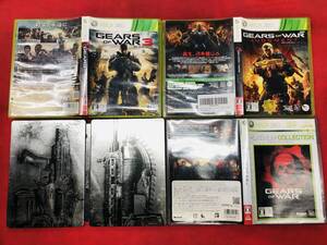 ギアーズ オブ ウォー 1 2 3 GEARS of WAR ギアーズ オブ ウォージャッジメント 即購入!! 4本 セット ハガキ シール 付