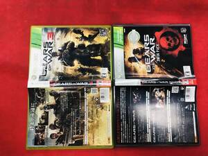 ギアーズ オブ ウォー3 GEARS OF WAR 3 GEARS OF WAR ギアーズオブウォーツインパック 即購入! セット シール 付