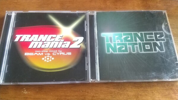 【CD】●TRANCE NATION ●TRANCE mania 2 BEAM vs. CYRUS トランスCD2枚セット