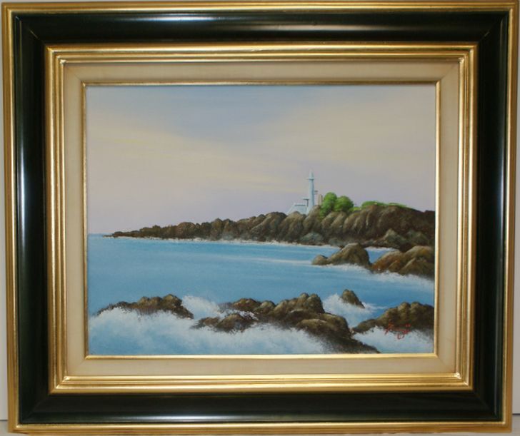 油彩画 灯台の風景 横約60cm x縦約 53cm 2025年最新】Yahoo!オークション -灯台 絵画(油彩)の中古品