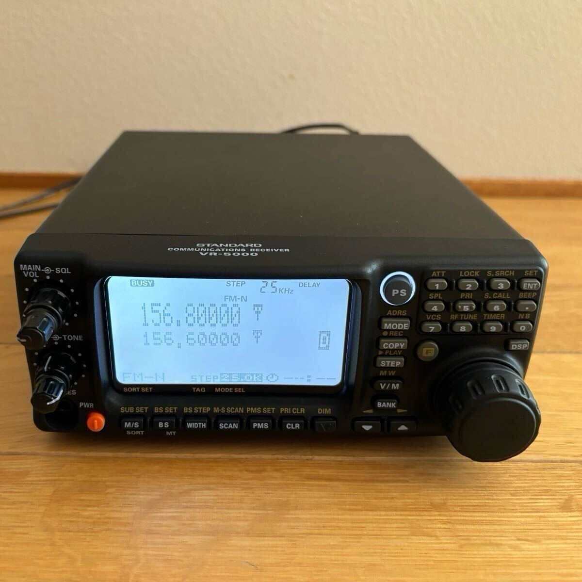 美品!! スタンダード VR-5000 広帯域受信機 Yahoo!オークション -「standard vr-5000」(受信機) (アマチュア