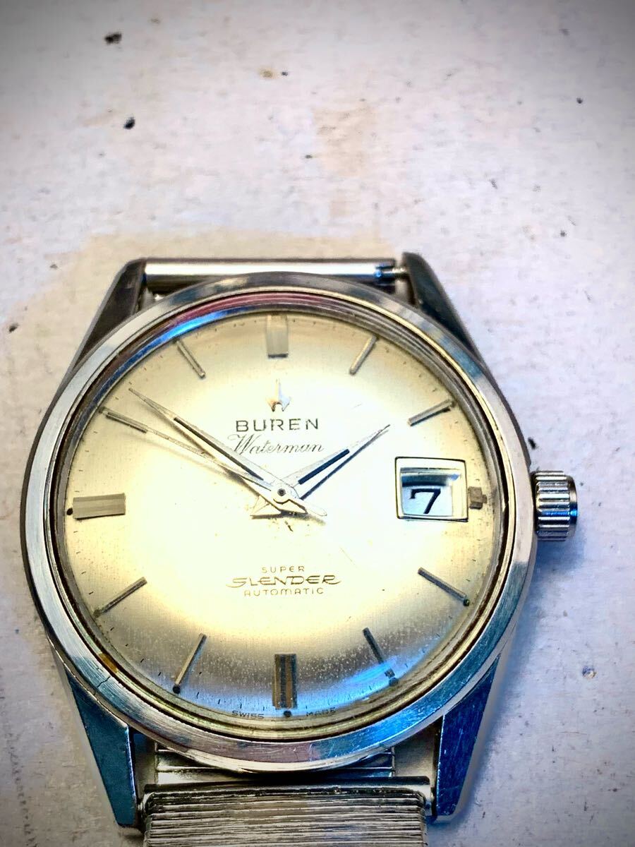 60s スイス製 ビューレン【BUREN】WATERMAN 自動巻き腕時計 Yahoo!オークション -「buren ビューレン」(アナログ(自動巻き