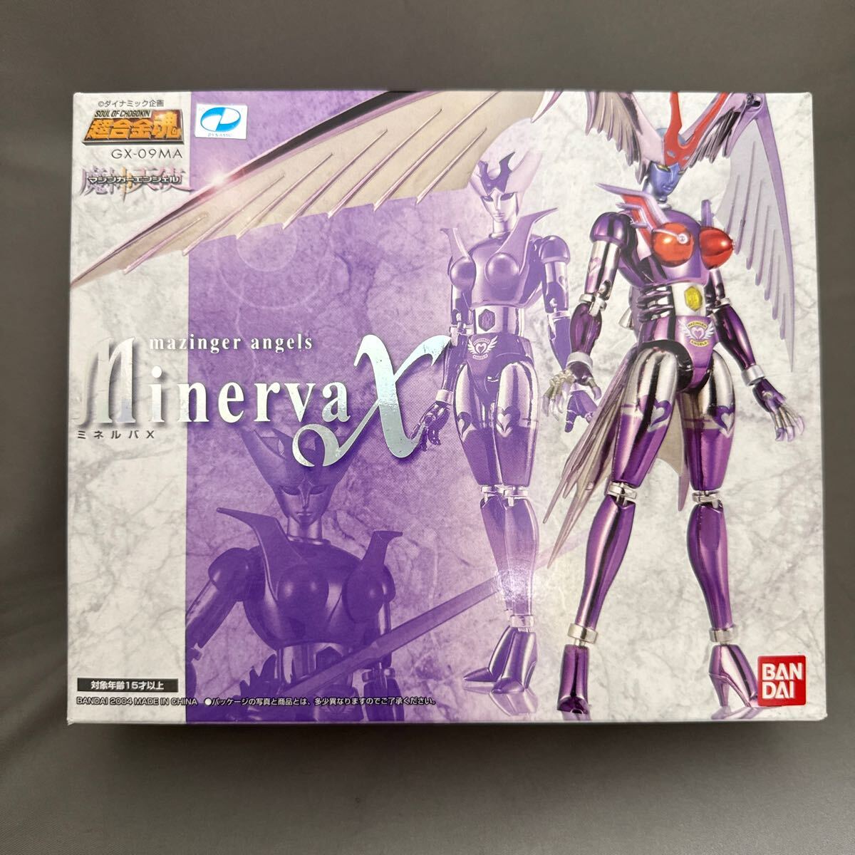 k166 未開封　バンダイ 超合金魂 ミネルバX マジンガーエンジェル 買取実績有】超合金魂 GX-09MA ミネルバX マジンガーエンジェル