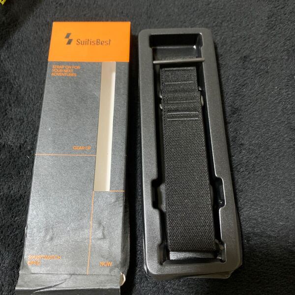 707t2123☆ Suitisbest コンパチブル アップルウォッチ バンド ナイロン 49mm 46mm 45mm 44mm 42mm