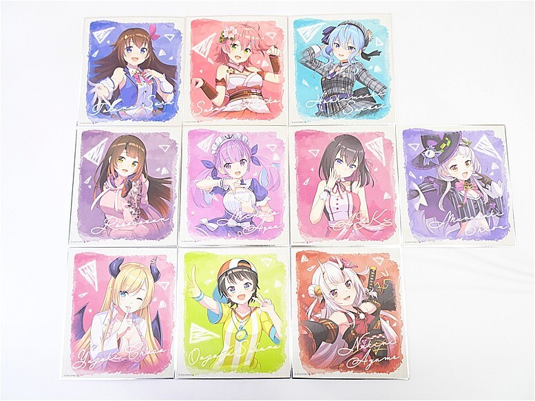 アニメグッズ ホロライブ 色紙 大量 まとめ売り Yahoo!オークション -「ホロライブ 色紙」の落札相場・落札価格