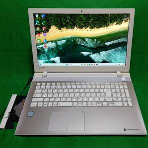 ★メンテ済み★dynabook T55/UG★15.6型★Core i3★新品SSD256GB★8GB★Windows11Home★WEBカメラ&Wi-Fi&Bluetoot★Office2021