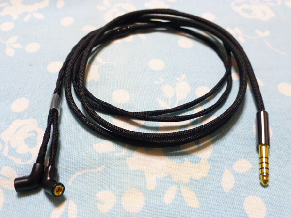 ATH CK100PRO ケーブル MOGAMI 2944 4.4mm5極 トープラ販売 超々スリム 通常掛け仕様 ( 2.5mm4極 3.5mm3極 可能 ZX507 Fiio M17 ZEN DAC