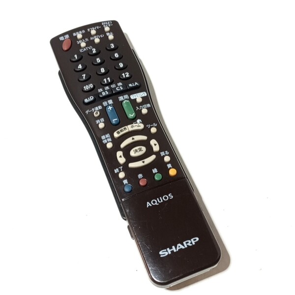 J 保証有り 送料無料 シャープ アクオスリモコン GA833WJSB ⇒GA833WJSA GA833WJSC 代用可