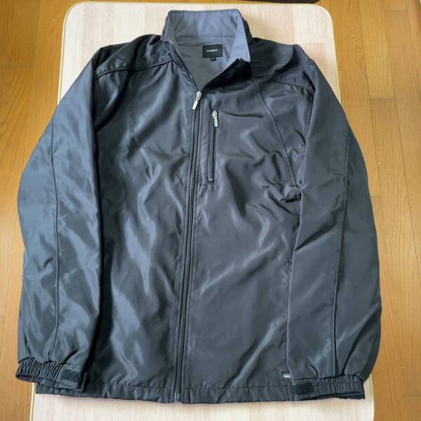 送料無料 MARBEJA 裏起毛 防寒 マウンテンパーカー ジャケット メンズ 2L XL ブラック 黒 保温 撥水 防風 アウター ブルゾン