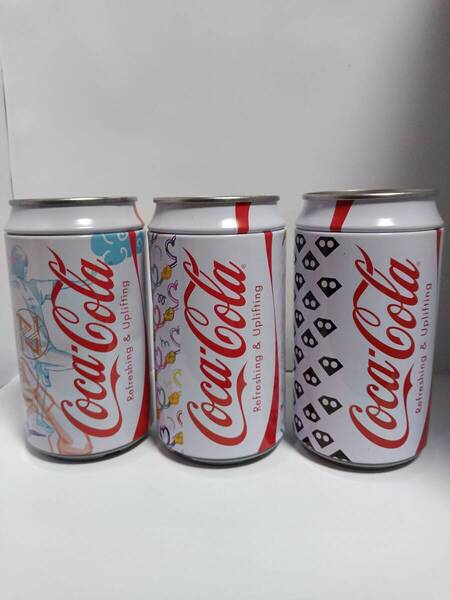 コカ・コーラ 当たり缶 スピーカー 3種 開封済み