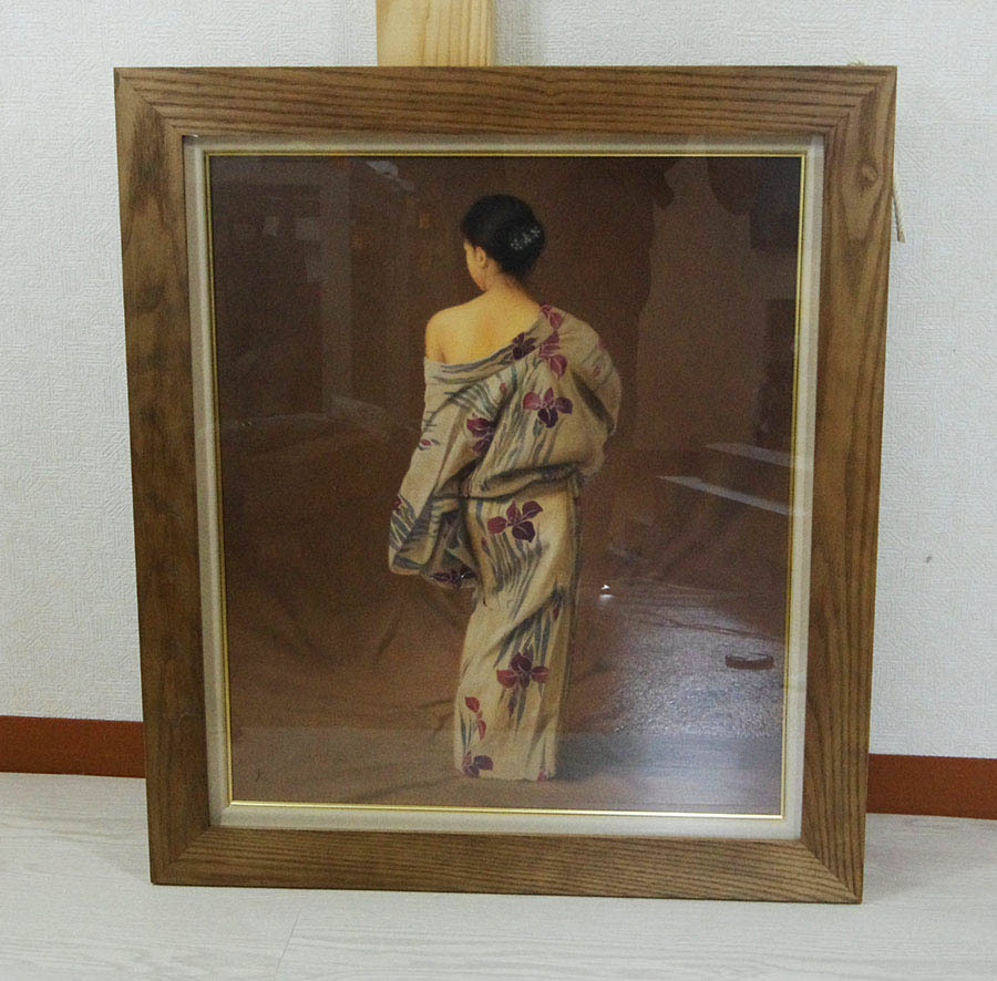 浴衣 夏 着物 人物画 油絵 アンティーク レトロ 2025年最新】Yahoo!オークション -浴衣(絵画)の中古品・新品・未