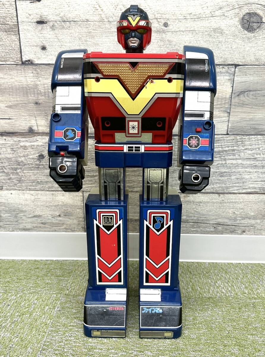 地球戦隊ファイブマン ファイブロボ ジャンボマシンダー ジャンク Yahoo!オークション -「ジャンボマシンダー ファイブロボ」の