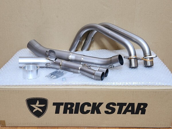 トリックスター│エキゾーストパイプ│CBR250RR(17-23)│差込 Φ60.5 or Φ50.8│マフラー 汎用 エキパイ フルエキ|MC51