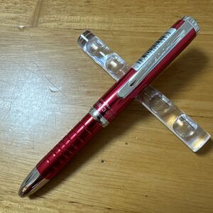新品 廃盤 PLATINUM プラチナ プラチナ万年筆 W ダブル3アクション 多機能ペン ボールペン シャーペン 0.5 2+1 ルージュ 伸縮式 MWBP-3000