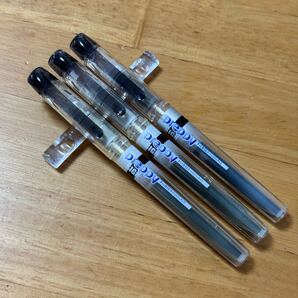 新品 廃盤 PLATINUM プラチナ万年筆 preppy プレピー サインペン マーカー softpen ソフトペン ブラック CSIQ-150 3本セット