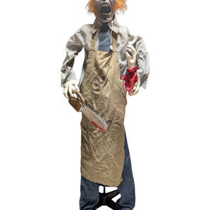 ハロウィン 飾り お化け屋敷 小道具 おもちゃ 人形 いらっしゃいませ ゾンビ店長です ドリームチャンネル 恐子さん