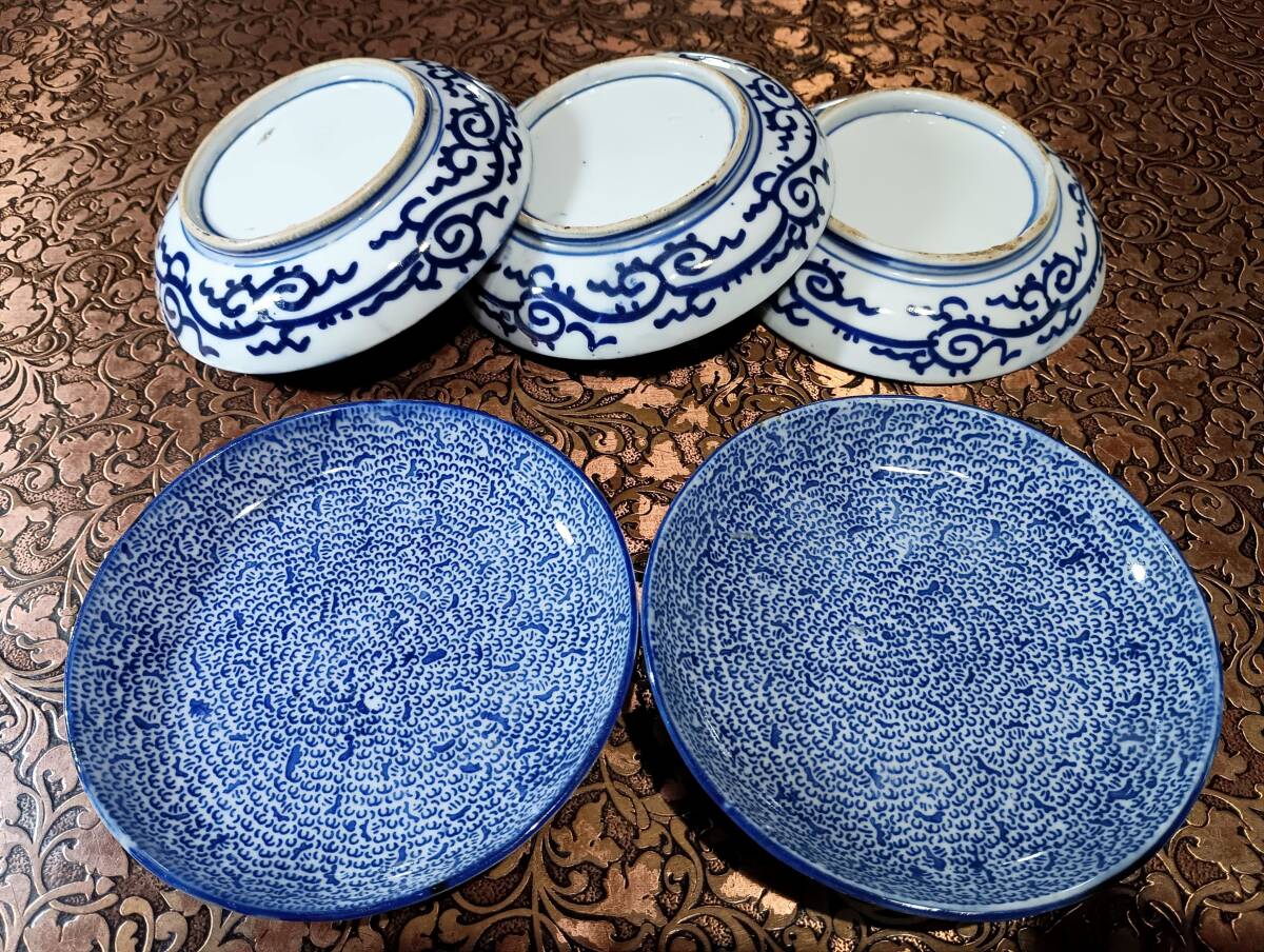【茶道具】伊万里焼 蛸唐草文茶碗 茶碗A410 Yahoo!オークション -「古伊万里 蛸唐草」の落札相場・落札価格