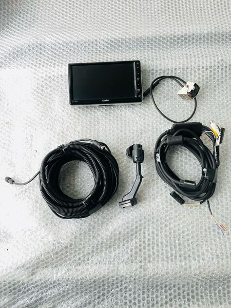 送料無料 フルセット Clarion クラリオン 一式 バックカメラ バックモニター CJ-7600A CC-7202A-B ケーブル16m 動作確認済み 15047