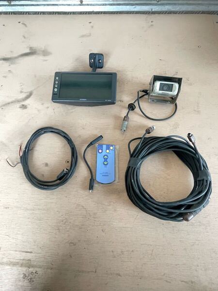 フルセット 市光 市光工業 ICHIKOH XC-420A ST-900 st-900 バックカメラ バックモニター 動作確認済み ケーブル20m リモコン 15074