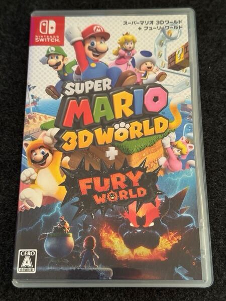 中古美品 Nintendo switch スーパーマリオ3Dワールド + フューリーワールド