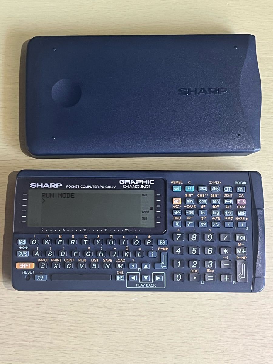 ポケコン ポケットコンピュータ シャープ pcg850 Yahoo!オークション -「pc-g850」(ポケットコンピュータ) の落札