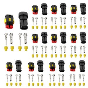 【SALE】車の防水コネクタ のマリーン メス防水コネクタ 車 オス防水カプラー&2ピンの防水のコネクタのプラグ 配線用 オートバ