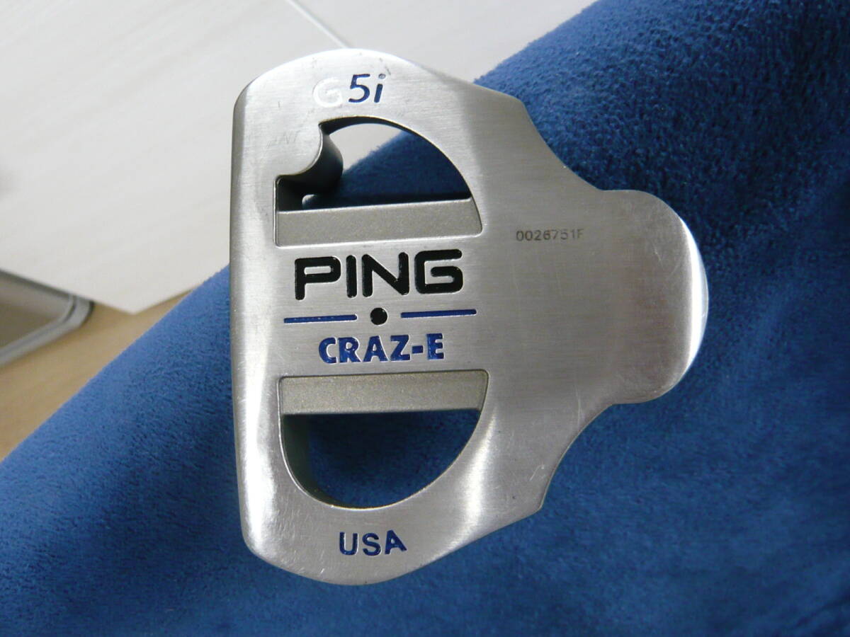PING CRAZE パター USA製　２本 Yahoo!オークション -「ping craz-e」の落札相場・落札価格