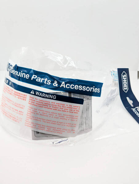 1) 新品未使用 純正品 SHOEI ショウエイ CNS-1 PINLOCKシールド クリア 4512048360566/GT-Air2、GT-Air、NEOTEC、OPTICSON ネオテックagair