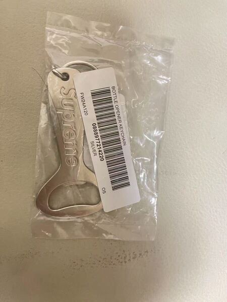 新品未使用 Supreme キーホルダー ステンレススチール 栓抜き