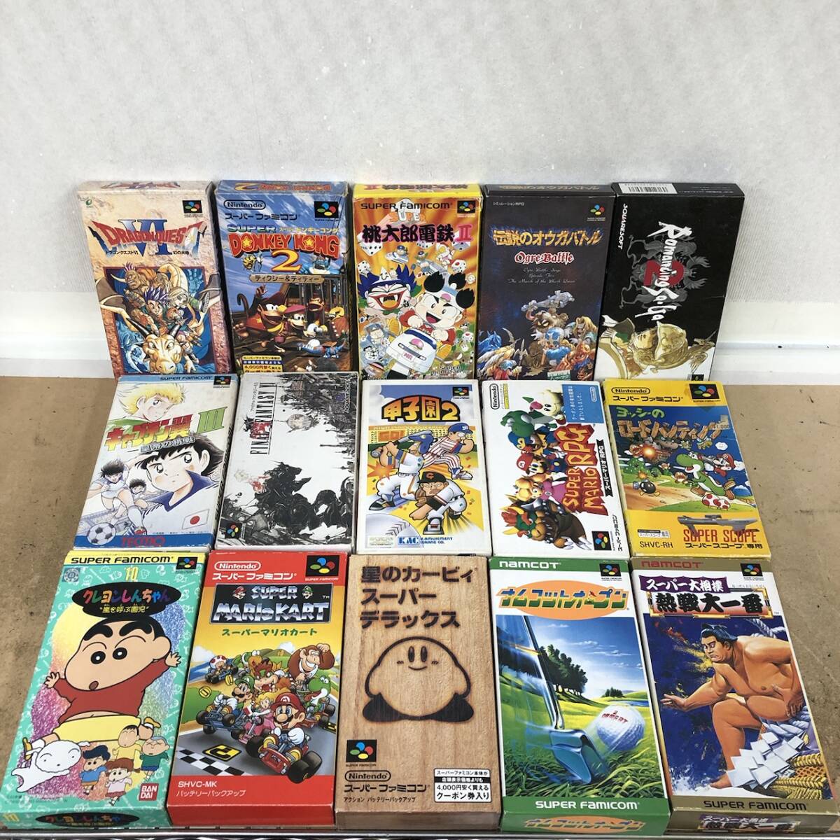 スーパーファミコンソフトまとめ売り 15個 2025年最新】Yahoo!オークション -スーパーファミコンソフト