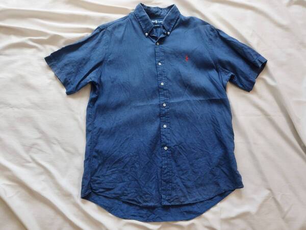 Ralph Lauren ラルフローレン リネンシャツ L