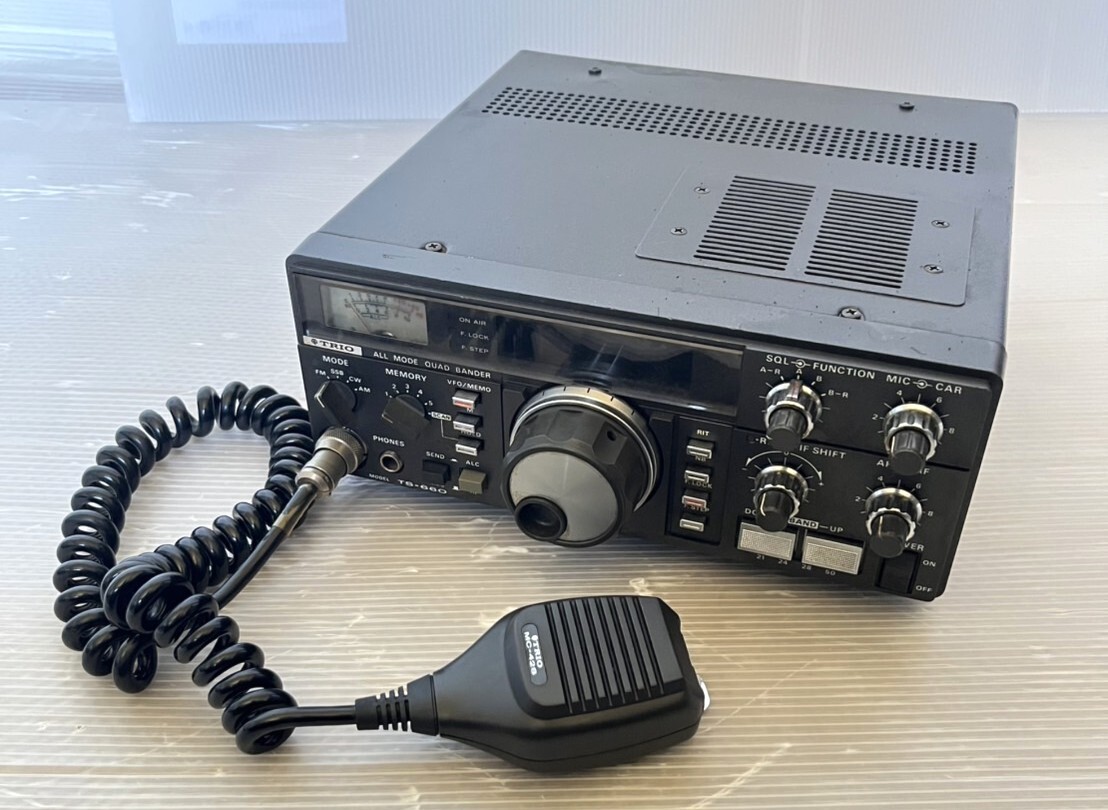 アマチュア無線機 TRIO TS―660 トリオ(現ケンウッド) 未使用品 Yahoo!オークション -「trio ts-660」の落札相場・落札価格
