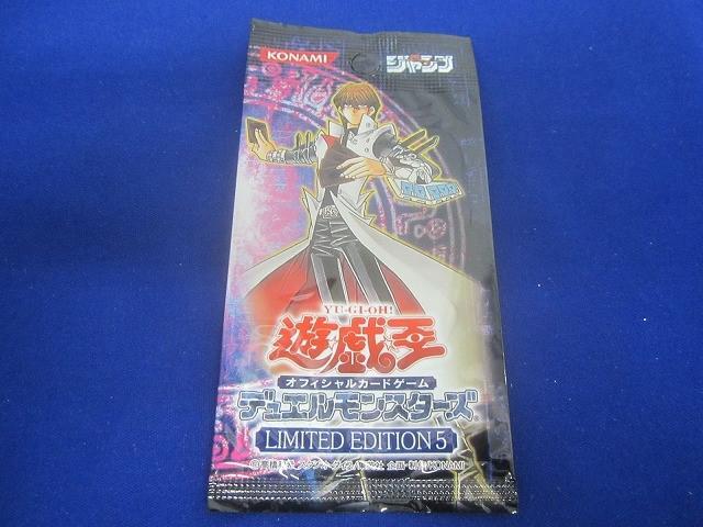 未開封 遊戯王OCG LIMITED EDITION 5 パック Yahoo!オークション -「リミテッドエディション5 遊戯王」の落札