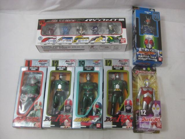 仮面ライダー ライダーヒーローシリーズ他 フィギュア 67セット 当時物 大量 Yahoo!オークション -「ライダーヒーローシリーズ」の落札相場