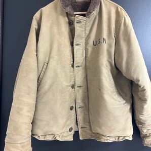 Special U.S.NAVY N-1 DECK JACKET 1940年代 前期 usn