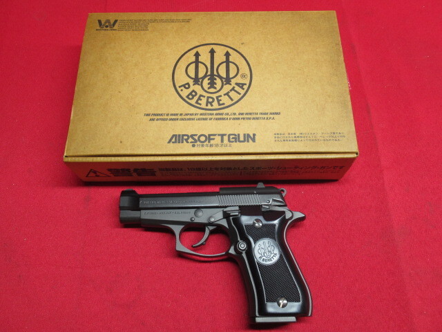 WESTERN ARMS BERETTA M84ガスガン Yahoo!オークション -「ベレッタ m84」(ガスガン) (トイガン)の