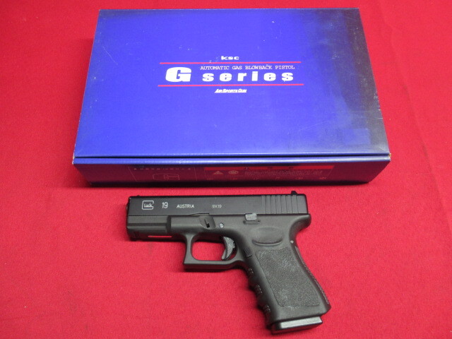 現在廃盤 激レア品‼️新品未使用 KSC G19 GLOCK17 Yahoo!オークション -「ksc g19 hw」の落札相場・落札価格