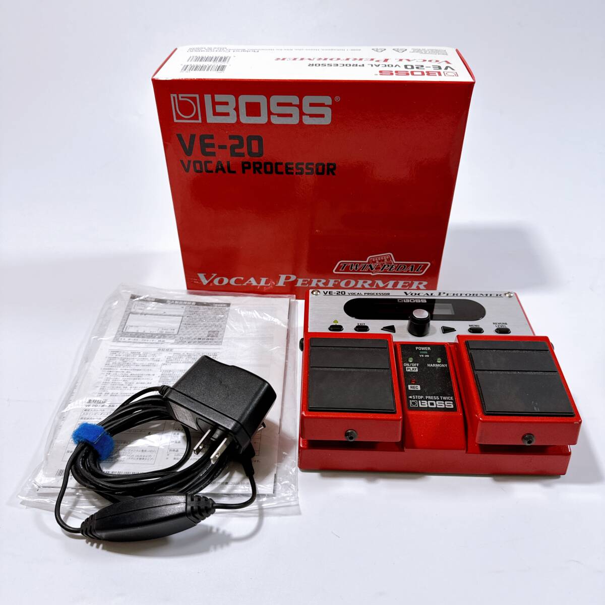 BOSS VE-20 アダプタ付き! Yahoo!オークション -「boss ve-20」の落札相場・落札価格