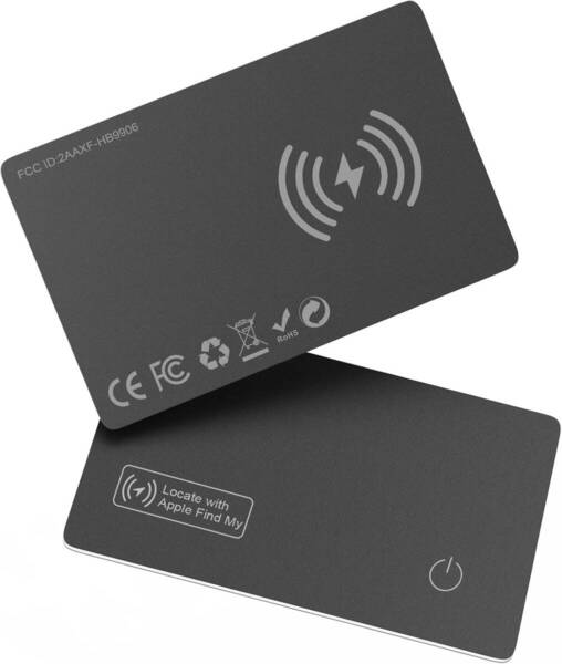 紛失防止タグ カード 紛失防止トラッカー スマートタグ 小型 追跡タグ iOS専用 (「探す」に対応 ) スマートトラッカー 忘れ物探知機