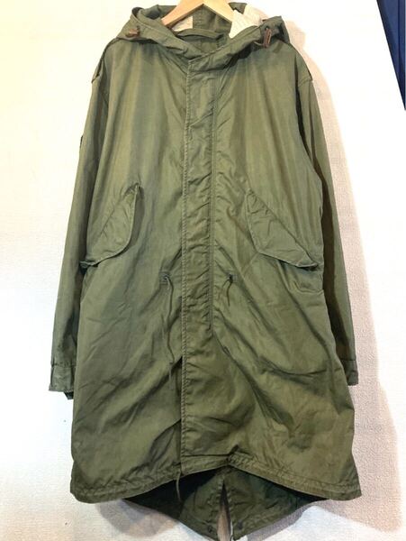 U.S.ARMY◎M-51 PARKA◎60'sVINTAGE◎モッズコート◎フィッシュテールパーカー◎階級章◎アメリカ軍◎USA製 スペシャルビンテージ S 希少