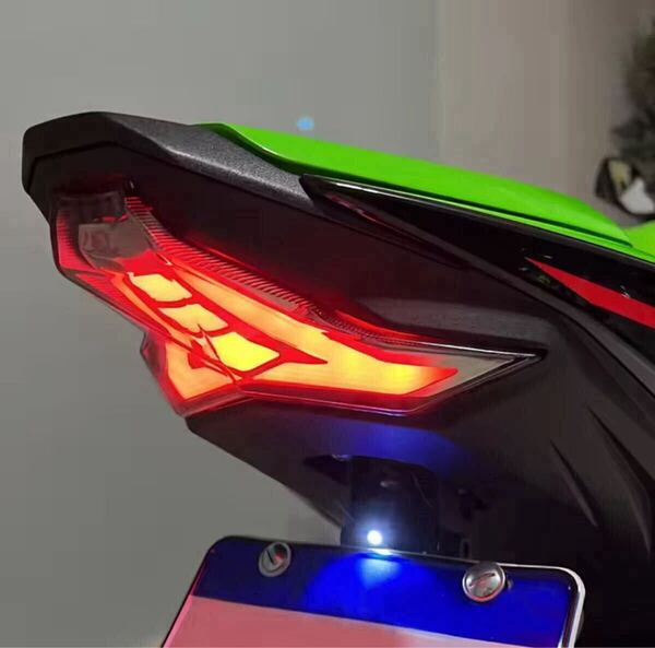 【新品】Kawasaki Ninja テールランプ クリア ZX-25R ZX-4R ZX-4RR ZX-6R ZX-10R Z250 Z400