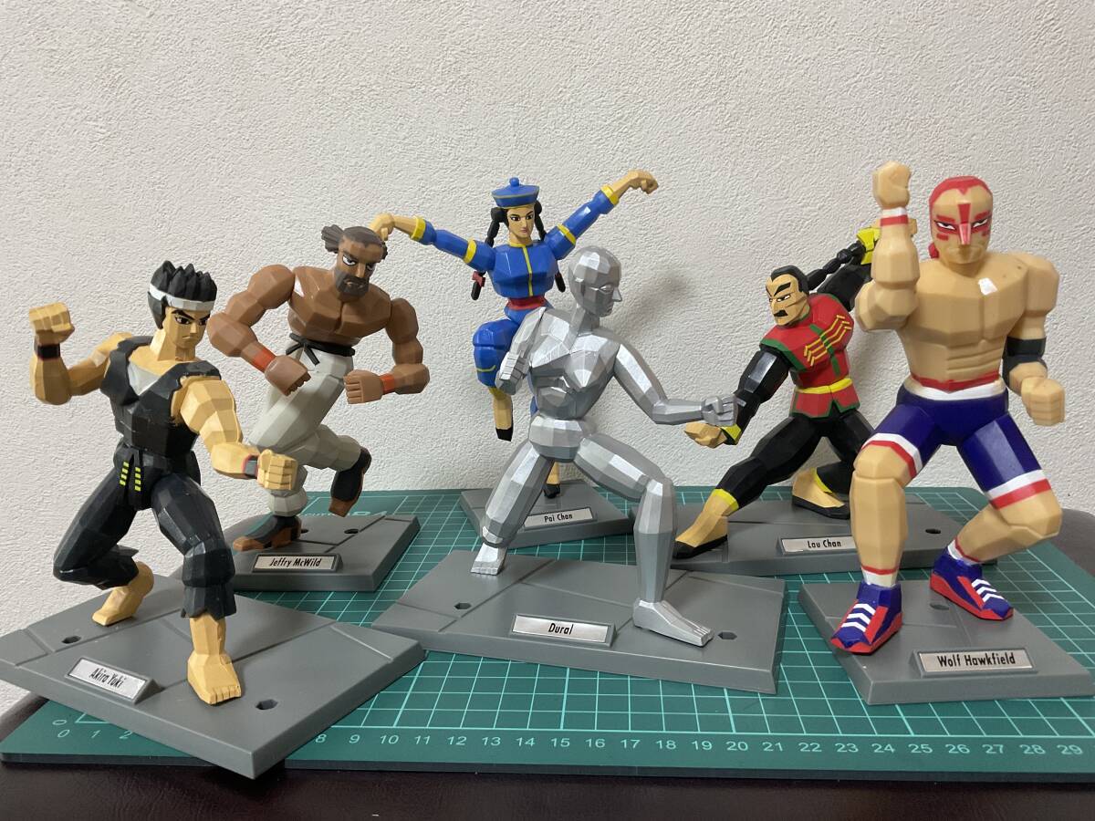 バーチャファイター2コンプリートフィギュアセット Yahoo!オークション -「バーチャファイター フィギュア」の落札