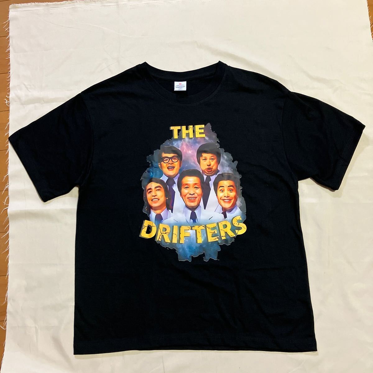 ビンテージ　ドリフターズ　Tシャツ Amazon.co.jp: DRIFTERS ドリフターズ Tシャツ ブラック vintage