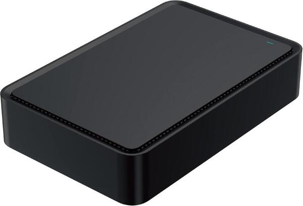 FFF 外付HDD 500GB テレビ録画用 外付けハードディスク USB3.0 ブラック PC PS4 4K対応 据置タイプ 日本国内サポート 日本語説明書