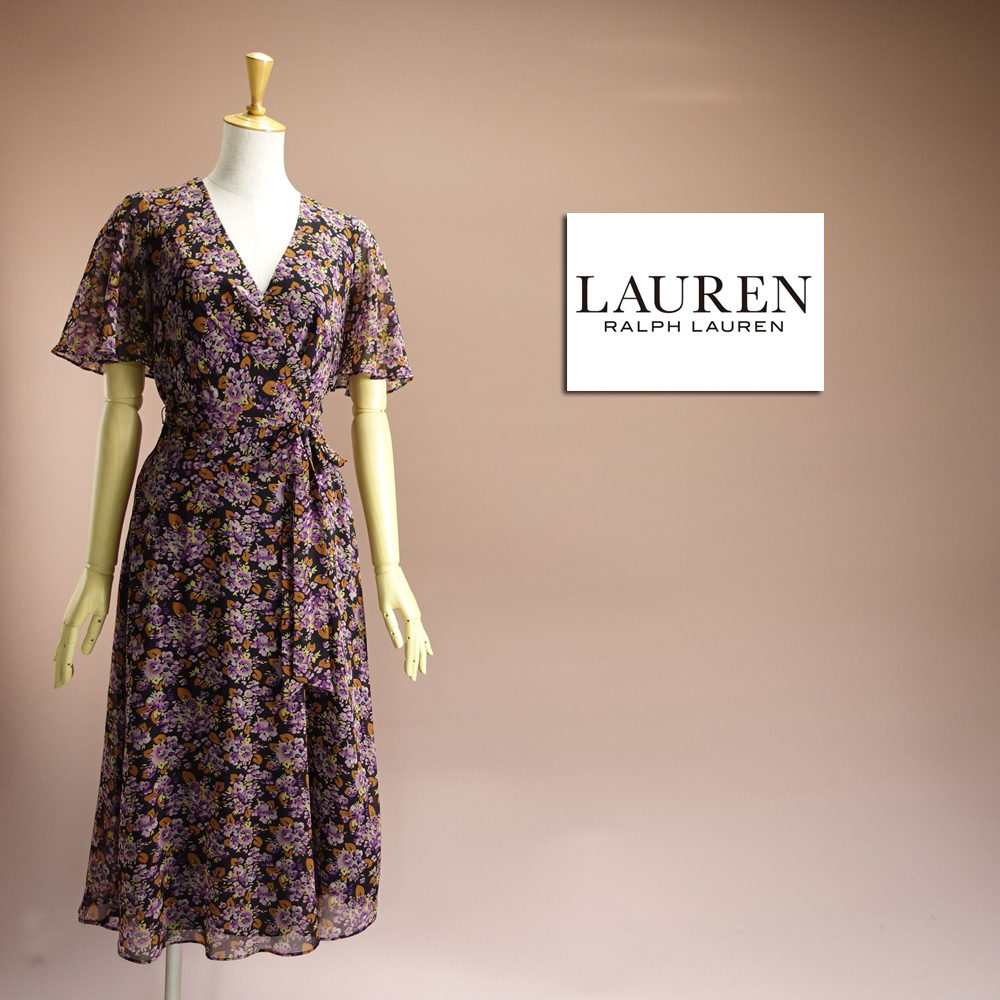 LAUREN RALPH LAUREN パフスリーブティアードスカートドレス花柄 2025年最新】Yahoo!オークション -ラルフローレン 花柄 スカート