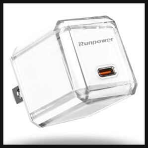 【開封のみ】Runpower★20W USB-C 急速充電器,Runpower Type C 急速充電器 iPhone 14/iPhone 13/13 Mini/13 Pro/13 Pro Max/12、Galaxy