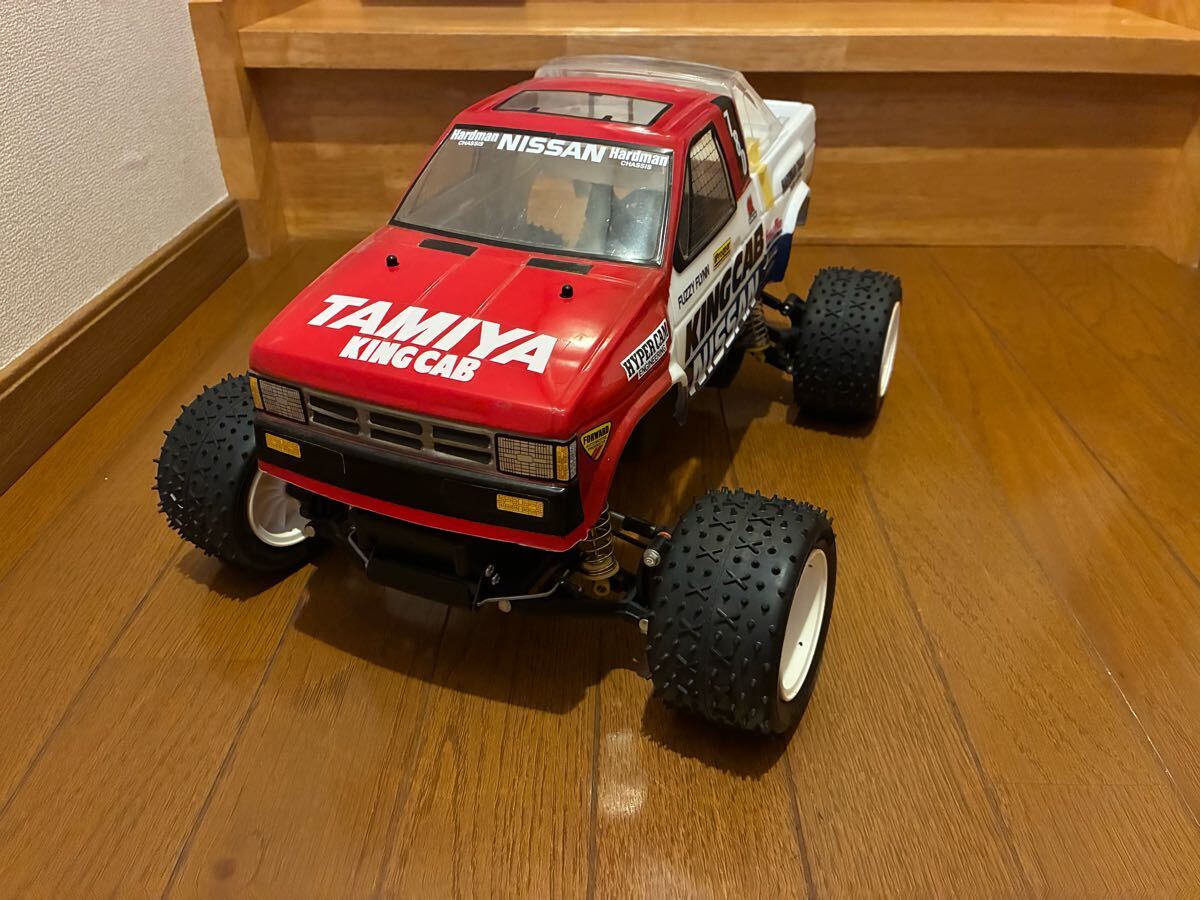 タミヤRC Nissan King Cab 動作未確認 説明書付 レストア用 タミヤRC Nissan King Cab 動作未確認 説明書付 レストア用